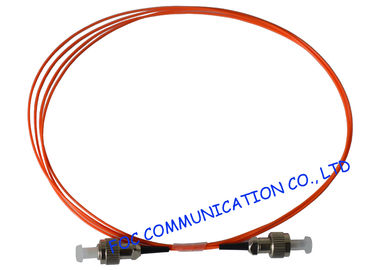 Vivienda insensible del metal de la fibra de la curva del duplex del cordón de remiendo de la fibra óptica de FTTH FC