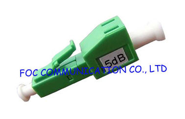 Atenuador LC de la fibra óptica/valor de la atenuación de la alta precisión del UPC 5dB para FTTH