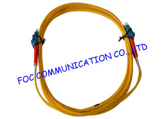 Duplex 2.0mm fiber optic patch cord lc lc For FTTH , Low Insertion Loss