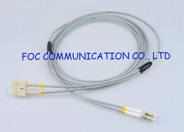 SC con varios modos de funcionamiento del cable de fribra óptica de Zipcord al cordón de remiendo óptico del LC, SGS ISO de ROHS