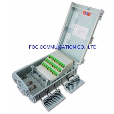 120F PLC FATB-0424S de la caja 1×8 de la terminación del soporte de la pared del SC UPC