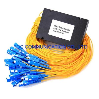 Módulo del ABS de las telecomunicaciones del divisor de la fibra óptica del SC UPC 1650nm 1x32 de G.657A