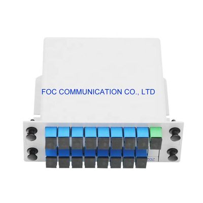Uniformidad de fibra óptica del divisor 1×16 1.5dB del PLC del SC UPC 1650nm