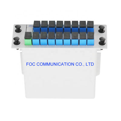 Uniformidad de fibra óptica del divisor 1×16 1.5dB del PLC del SC UPC 1650nm