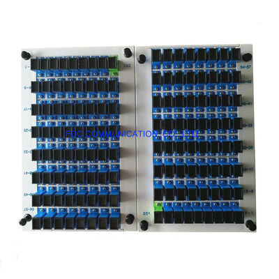 divisor del Plc del divisor 1×64 Ftth del PLC de la fibra del SC UPC de 1260nm CATV