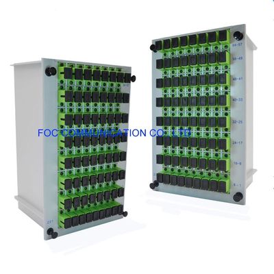 Caja del divisor de la fibra óptica del SC APC DWDM del módulo del divisor del Plc de PON FTTX 1×64 CATV