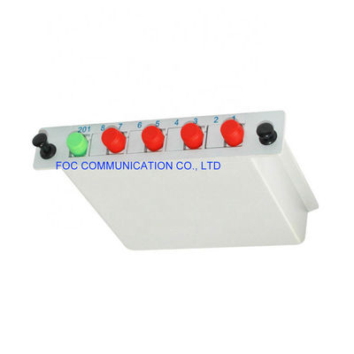 Caja del divisor de la fibra del casete DWDM CWDM del divisor del PLC de la fibra del ISO 1×4 FC UPC