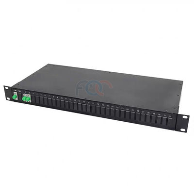 Divisor PDL bajo 1×2 del PLC de la fibra de FC APC cargado completamente para PON CATV