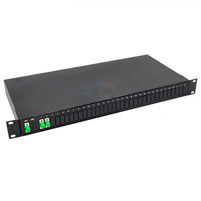 Divisor PDL bajo 1×2 del PLC de la fibra de FC APC cargado completamente para PON CATV