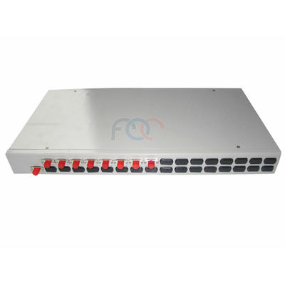 Divisor del Plc del soporte de estante de FC UPC 1x8 para la red óptica pasiva de FTTH