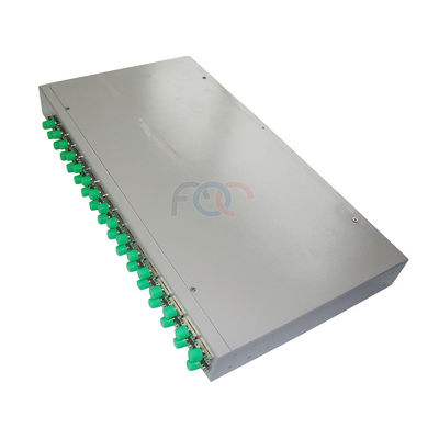 chaqueta del soporte de estante del divisor de la fibra óptica del PLC de 1650nm 1×32 LSZH