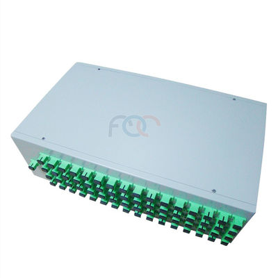 19 divisor óptico pasivo bajo del divisor PDL del Plc de la fibra del ″ 1U para las redes de PON