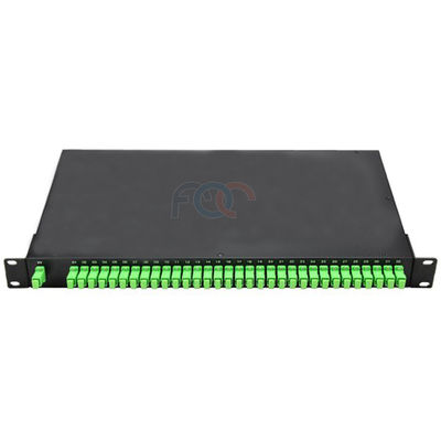 Soporte de estante del SC APC del panel de remiendo del divisor del PLC de la fibra del LAN LSZH de CATV