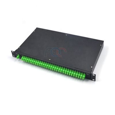 Soporte de estante del SC APC del panel de remiendo del divisor del PLC de la fibra del LAN LSZH de CATV
