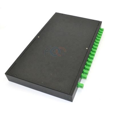 Soporte de estante del SC APC del panel de remiendo del divisor del PLC de la fibra del LAN LSZH de CATV