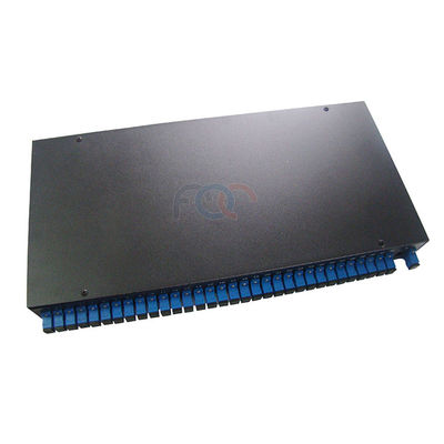 pérdida de inserción baja fría del acero 1×32 de la caja del divisor del PLC del soporte de estante 1U