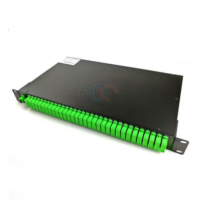Divisor del PLC del soporte de estante del divisor 1-64F del PLC de la fibra de FTTC 1650nm FTTH