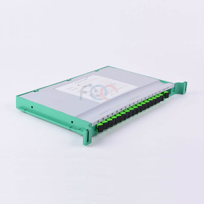 El SC UPC PDL bajo del divisor 1x16 del PLC de Tray Fiber embaló en ODF