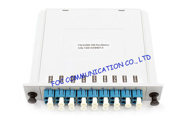 tipo del casete del WDM de la multiplexación de división de longitud de onda de la fibra 900um