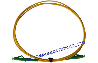 Cordón de remiendo de la fibra óptica del solo modo de Ethernet del gigabit LC/APC para los sistemas de FTTH