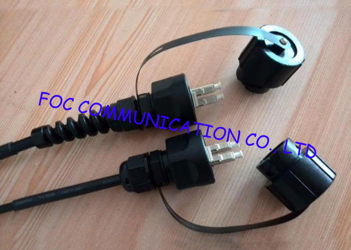 Cable de fribra óptica con varios modos de funcionamiento del LC, cordón de remiendo de fibra óptica para el ambiente duro