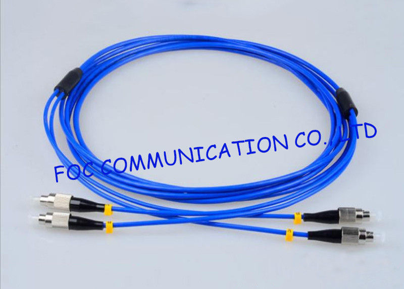 Cordón de remiendo de la fibra óptica del puente de la fibra óptica FC - curva del duplex G.657A de FC insensible