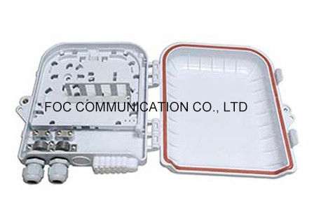 Caja de la terminación de la fibra óptica de la base de Professioanl 12 con el divisor del PLC 1x8