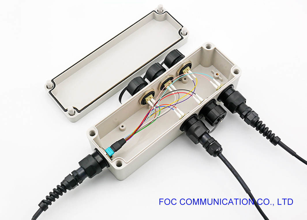 Mini caja de la terminación de la fibra óptica del LC ODVA MPO Optitap