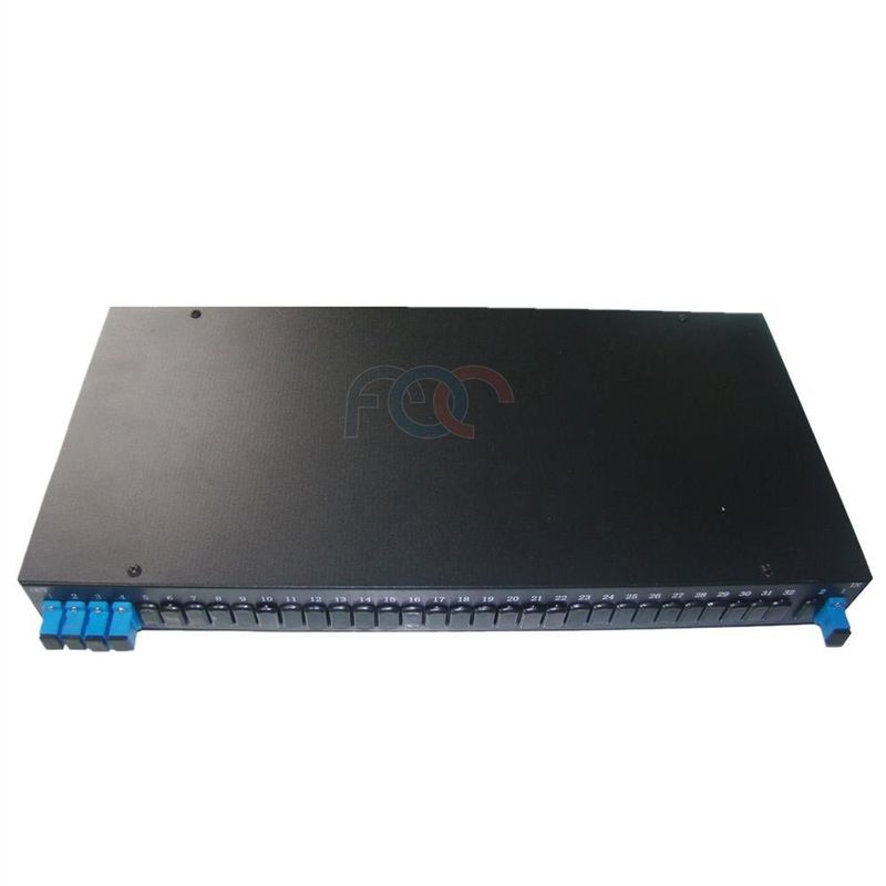 Divisor G.657A 1260nm de la fibra óptica del PVC de 1×4 LSZH con los conectores del ST del SC LC de FC