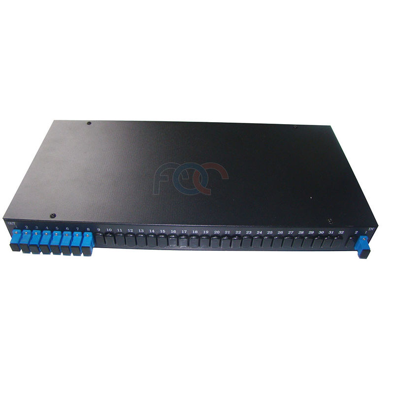 Divisor del Plc del soporte de estante de FC UPC 1x8 para la red óptica pasiva de FTTH