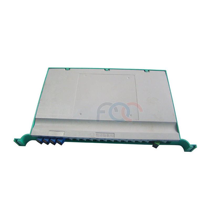 1x4 divisor 19&quot; del PLC de la plataforma del SC UPC soporte de estante G657A para la red óptica