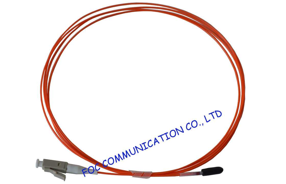 Cordón de remiendo de pequeñas pérdidas de la fibra óptica del LC de la alineación con la virola de cerámica de la precisión