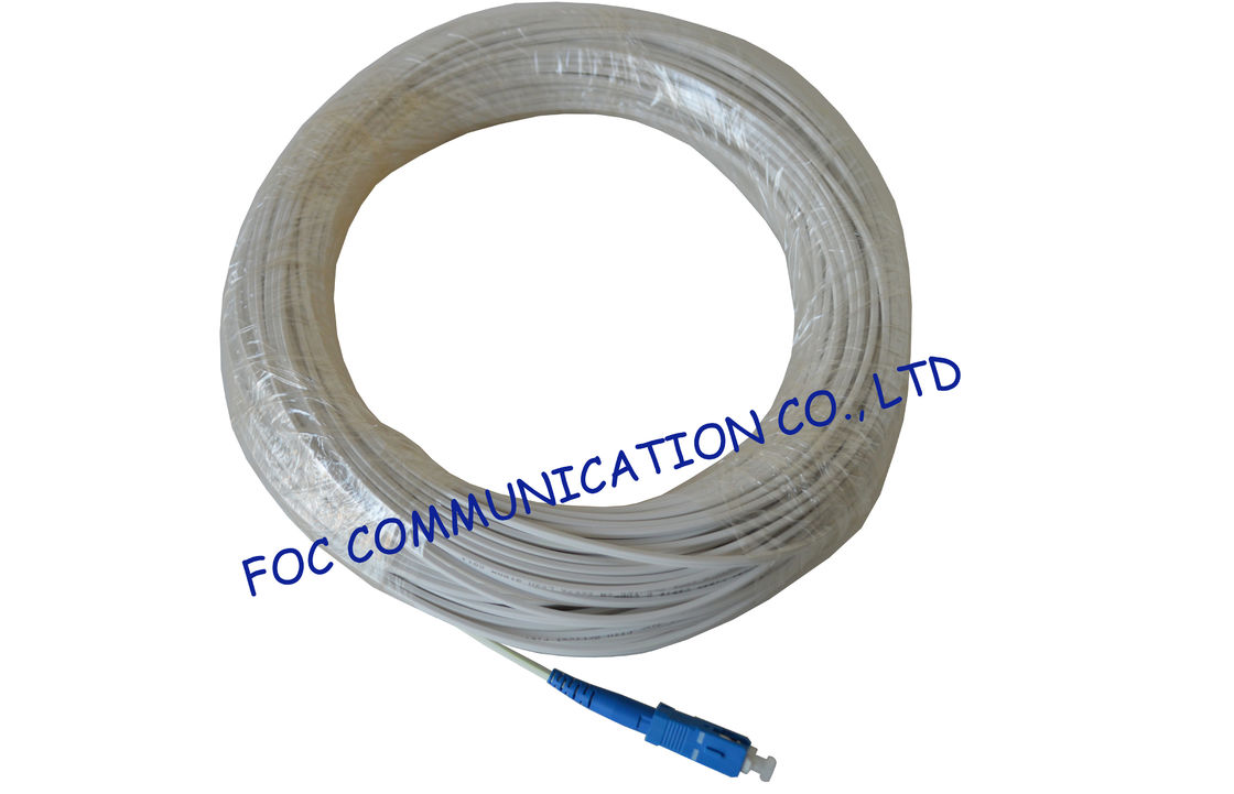 Coleta de fibra óptica a una cara o a dos caras del SC con estabilidad del cable interior de FTTH alta
