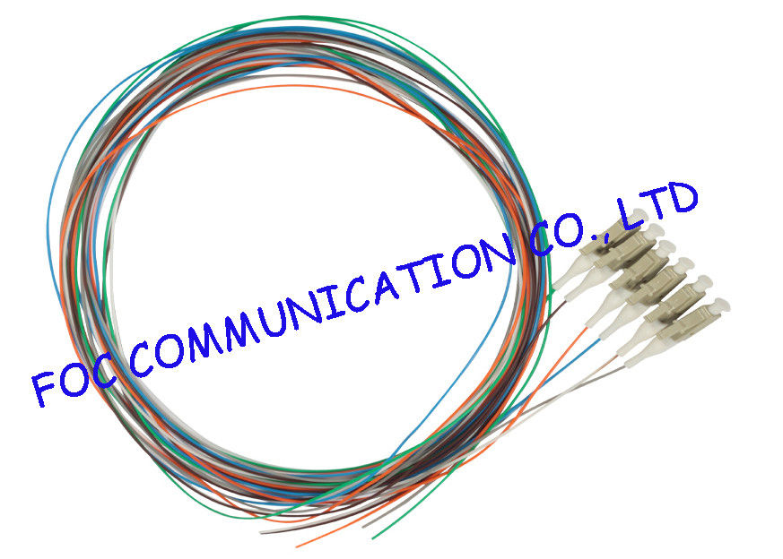 Coleta LC con varios modos de funcionamiento UPC de la fibra óptica de 12 colores para ODF y el panel de remiendo