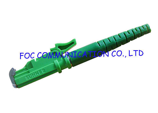 Conector E2000 de la fibra óptica para el cordón de remiendo de la fibra óptica y la coleta
