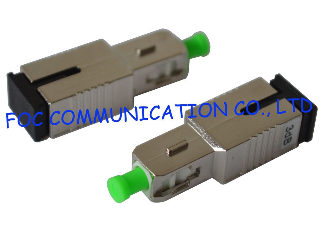 Gama ancha de la atenuación de la atenuación de la alta precisión del SC/de APC del atenuador de la fibra